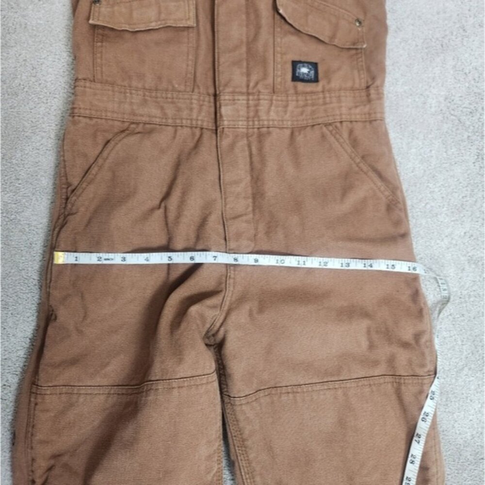 Polar King Saddle Insulated Duck Youth Bib Overalls Youth Size Medium Farm Ranch - Picture 10 of 15